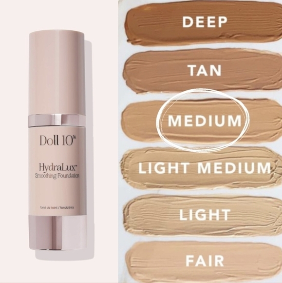 Doll 10 Medium HydraLux Smoothing Foundation Medium - Picture 1 of 4